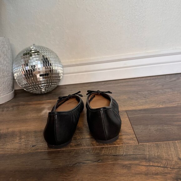 NWOT Ballerina Flats Black Pointed Toe Kelly & Katie Size 7 - Picture 5 of 7